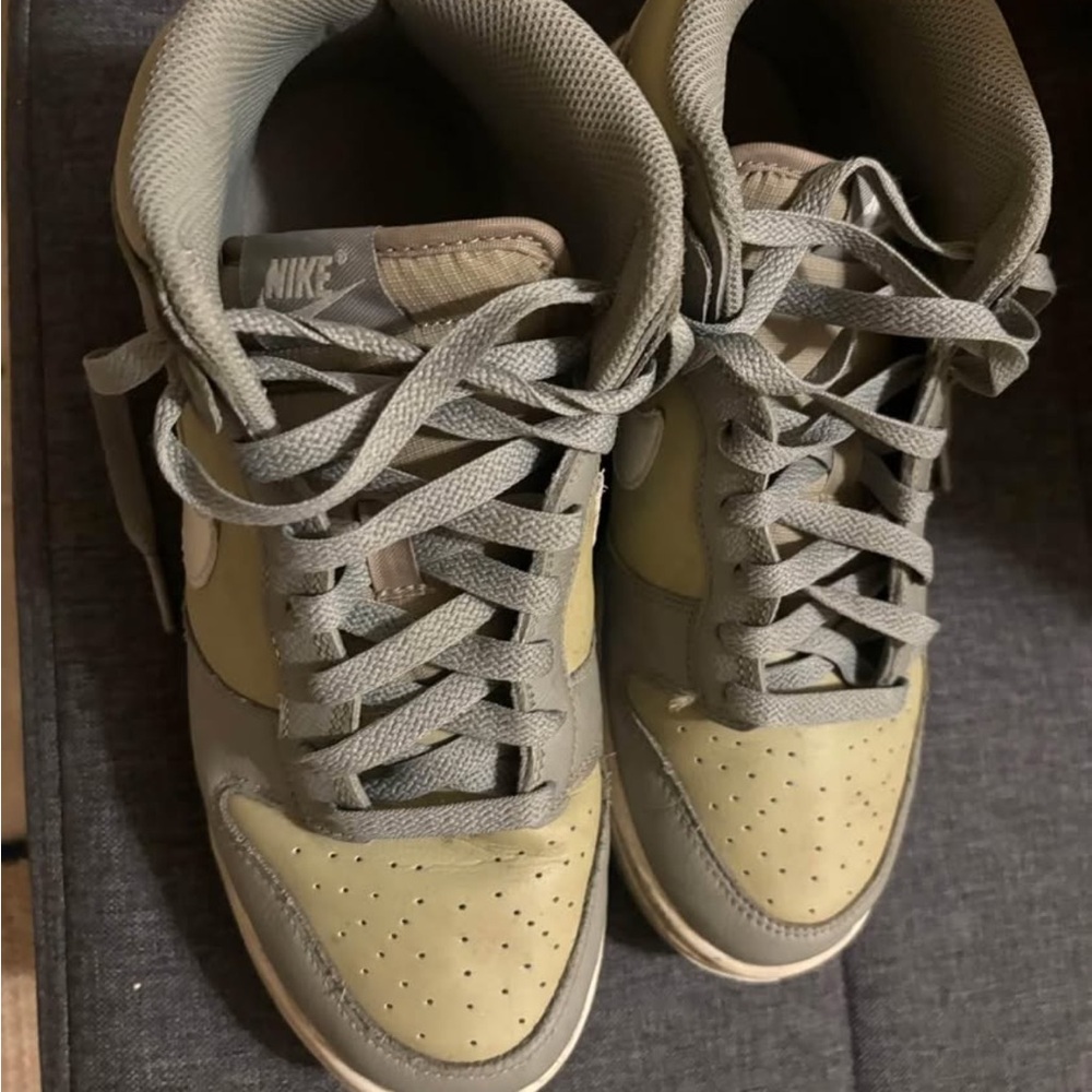 Nike Gray and Cream Sneakers
